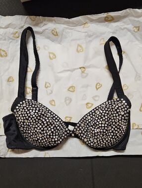 Vintage Victoria's Secret Rhinestone Bra